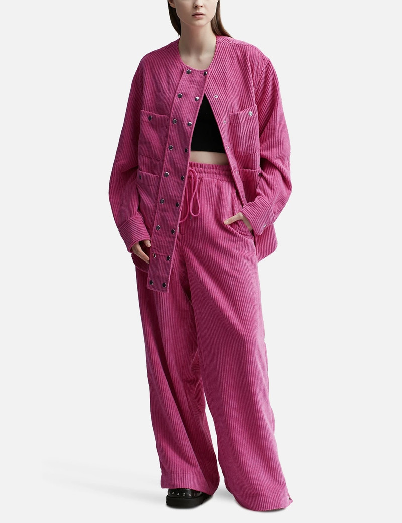 ECKHAUS LATTA CORD SNAP TROUSERS outlook