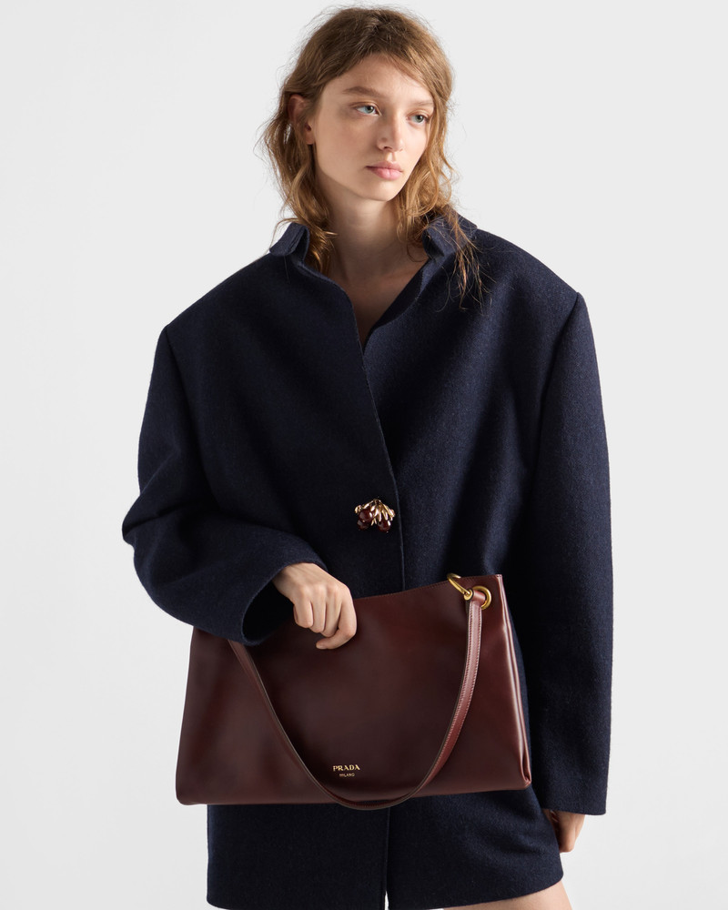 Prada Prada Etude large leather shoulder bag outlook