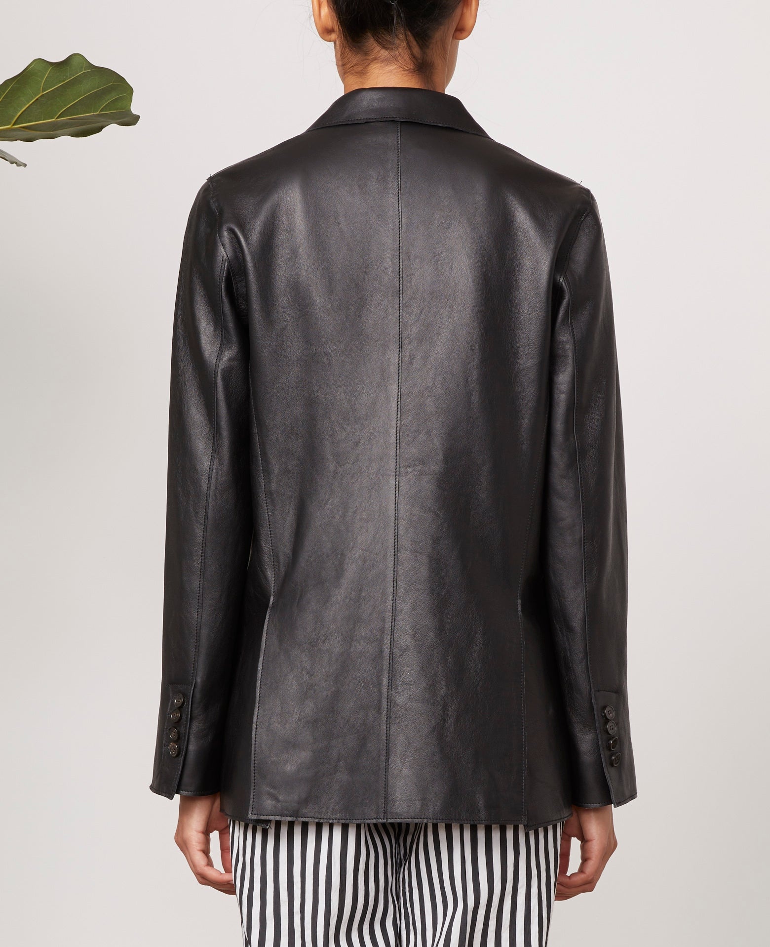 CHARLENE LEATHER JACKET - 3