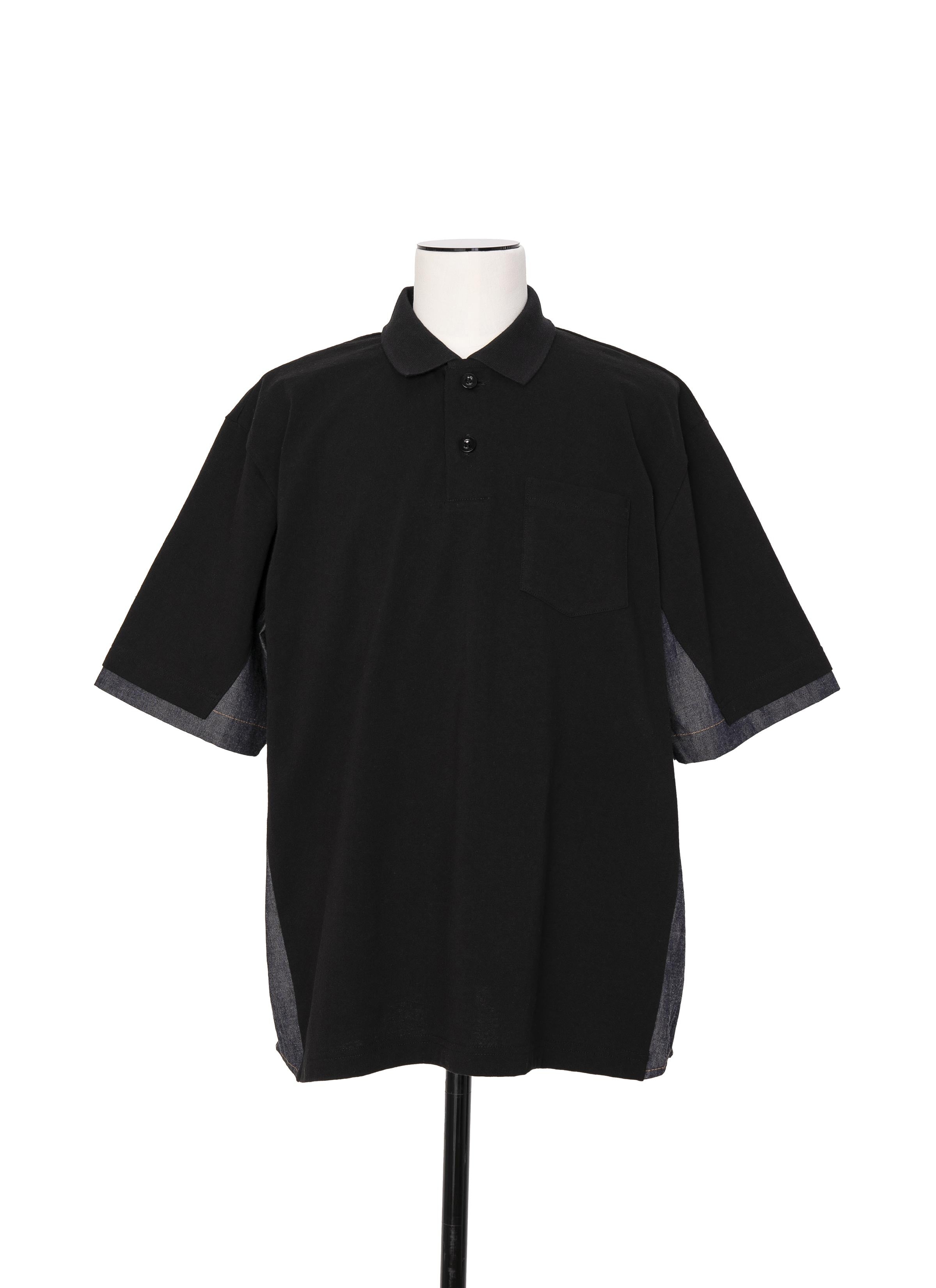 Dungaree x Cotton Jersey Polo Shirt - 1