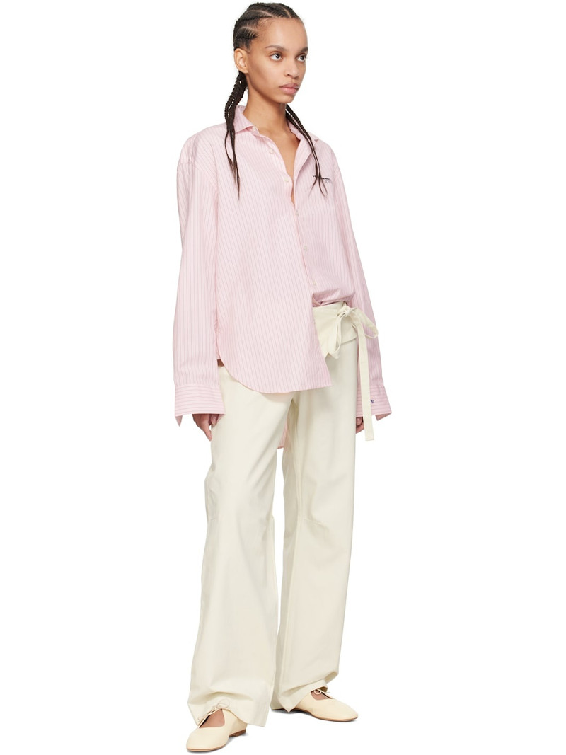 Aeyde Beige Della Ballerina Flats outlook