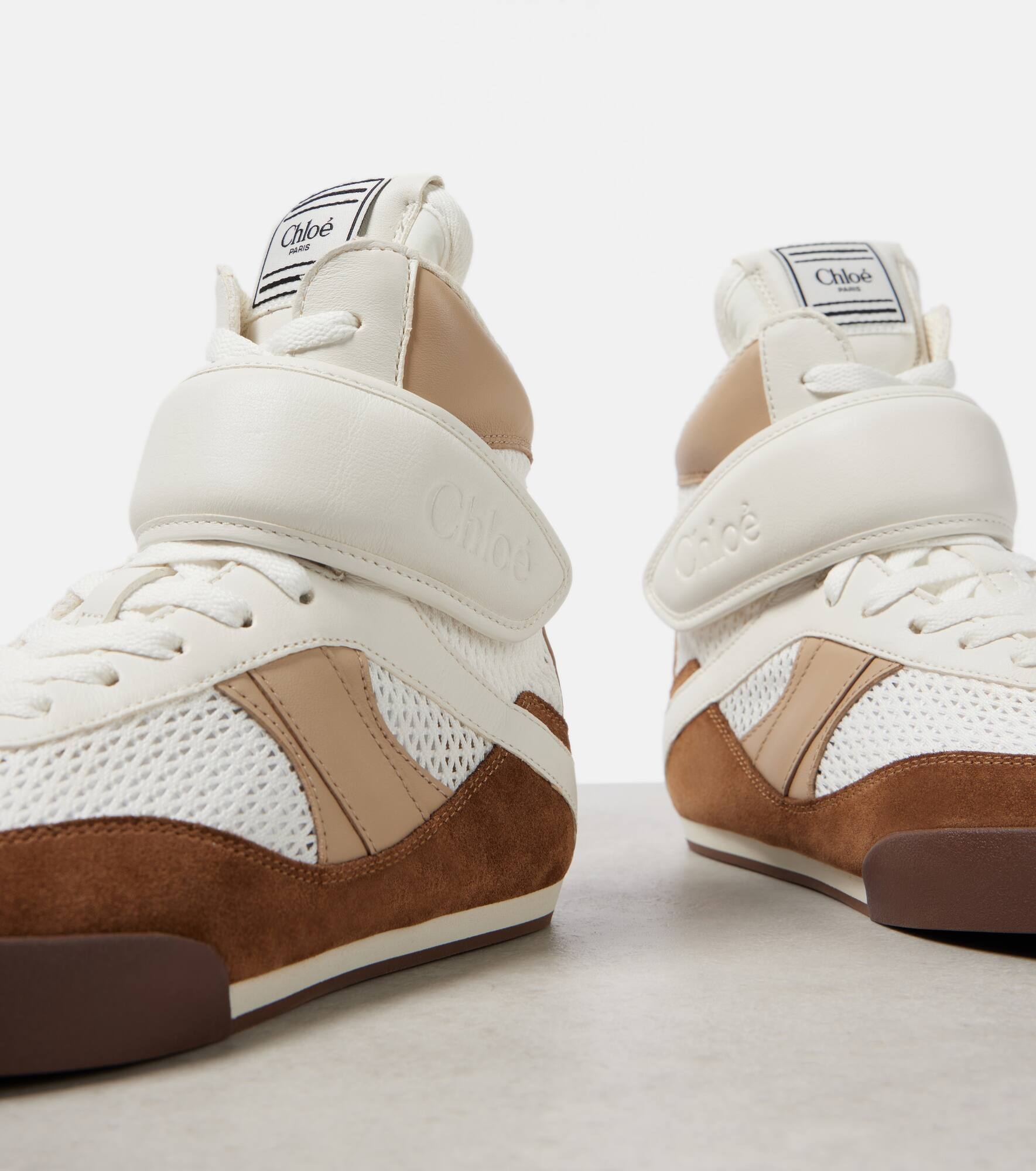 Chloé Kick leather high-top sneakers - 5