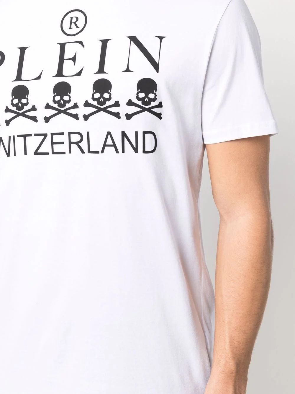 Iconic Plein logo-print cotton T-shirt - 5