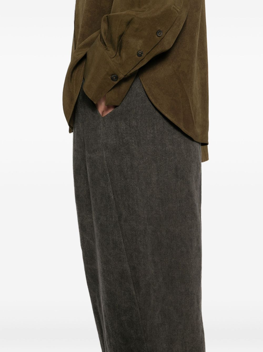 linen trousers - 5