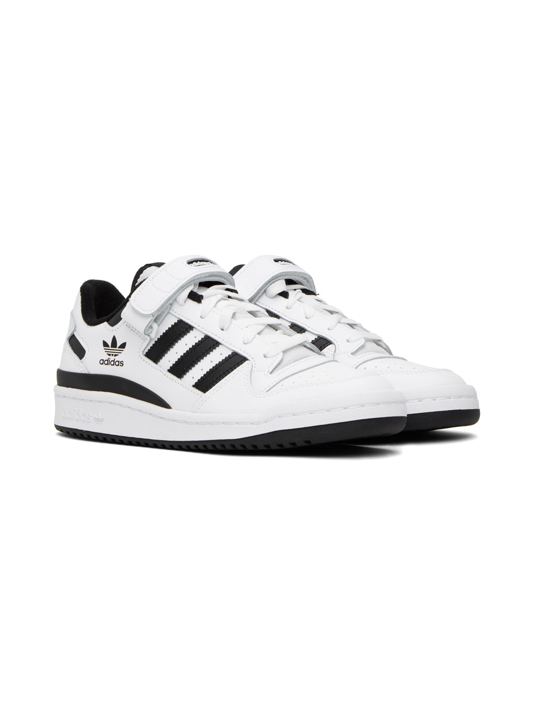 White & Black Forum Sneakers - 4