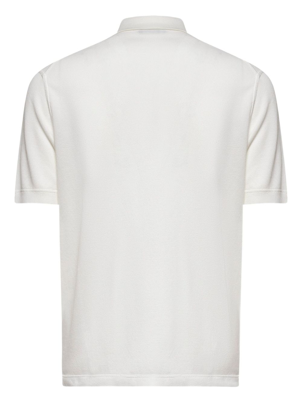 three-button ribbed polo shirt - 2