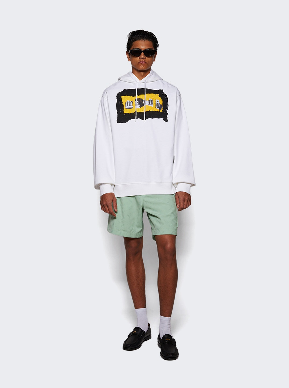 Painted Hoodie Lily White - 5