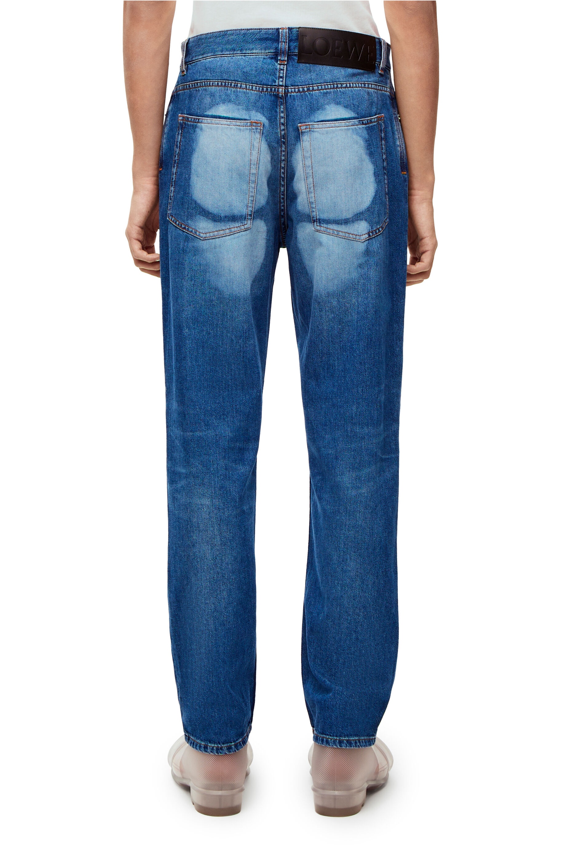 Jeans in washed denim - 4