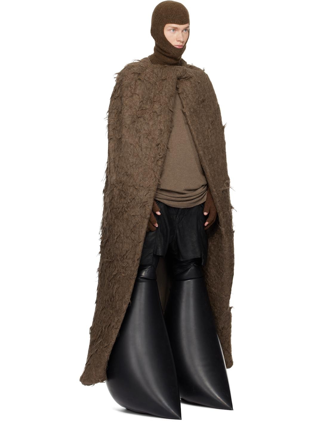 Brown Porterville Masto Cape Coat - 2