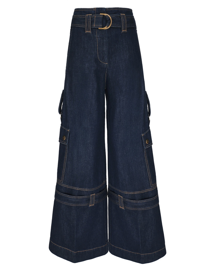DENIM CARGO JEAN 1