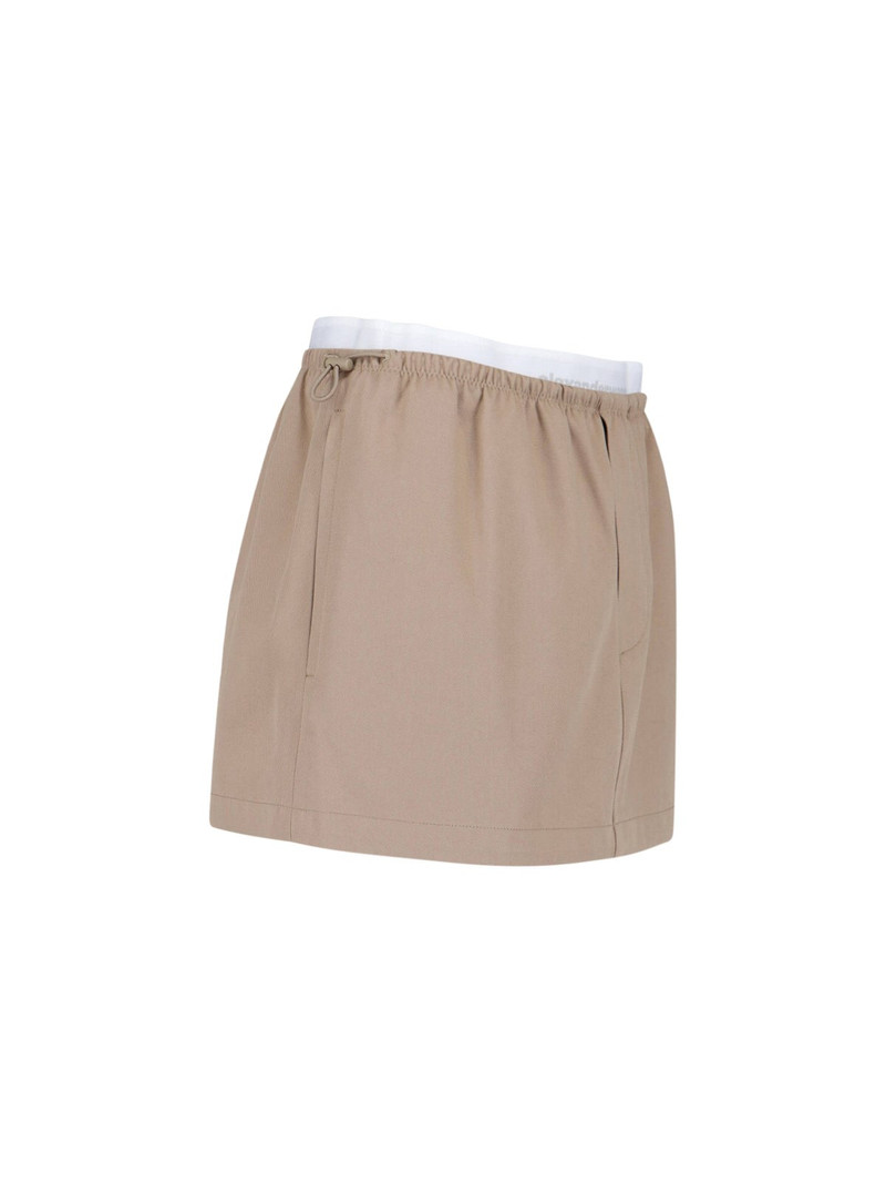 Alexander Wang LOGO SKIRT outlook