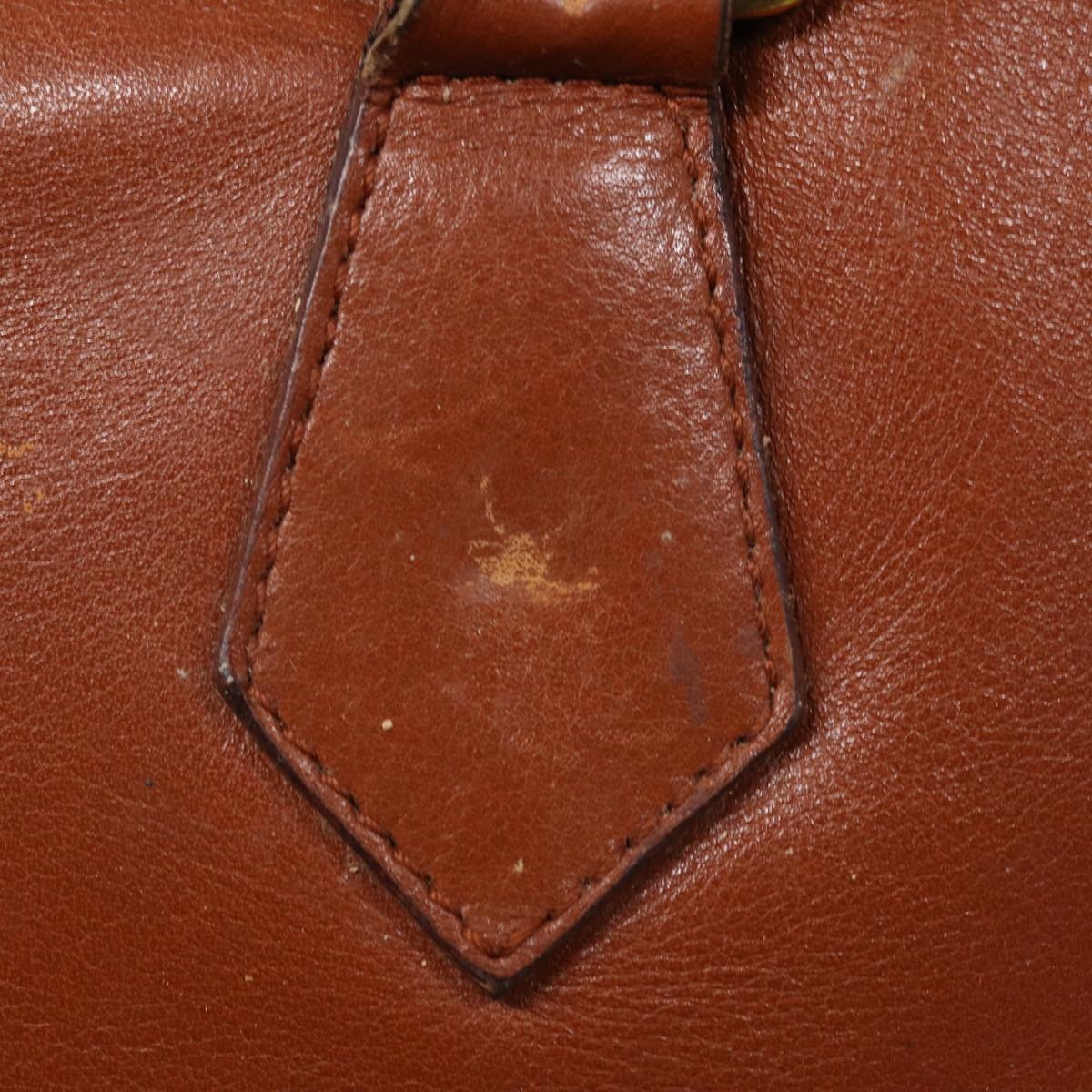 GUCCI Bamboo Hand Bag Leather Brown Gold 000 1186 000 1186 - 3