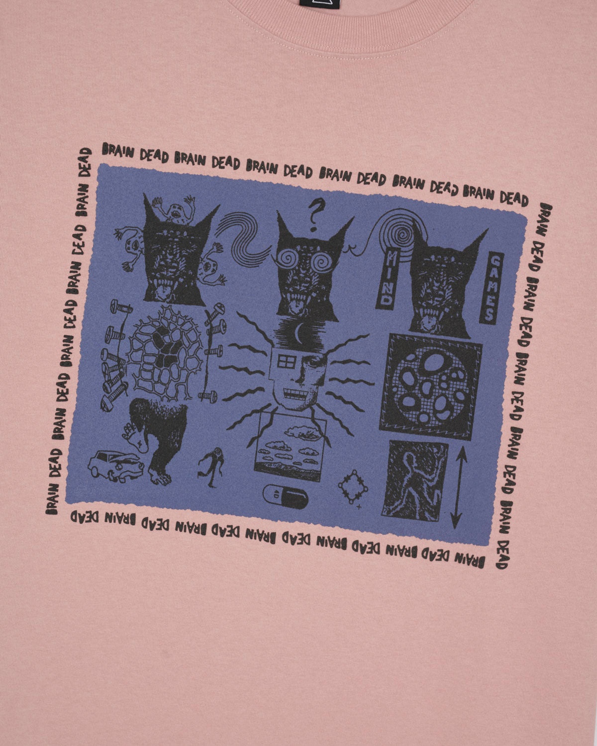 Mind Games T-shirt - Mauve - 3
