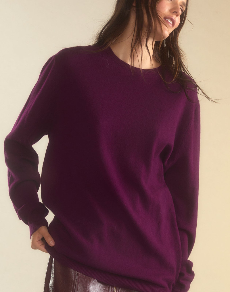 CYNTHIA ROWLEY Elea Wool Cashmere Sweater outlook