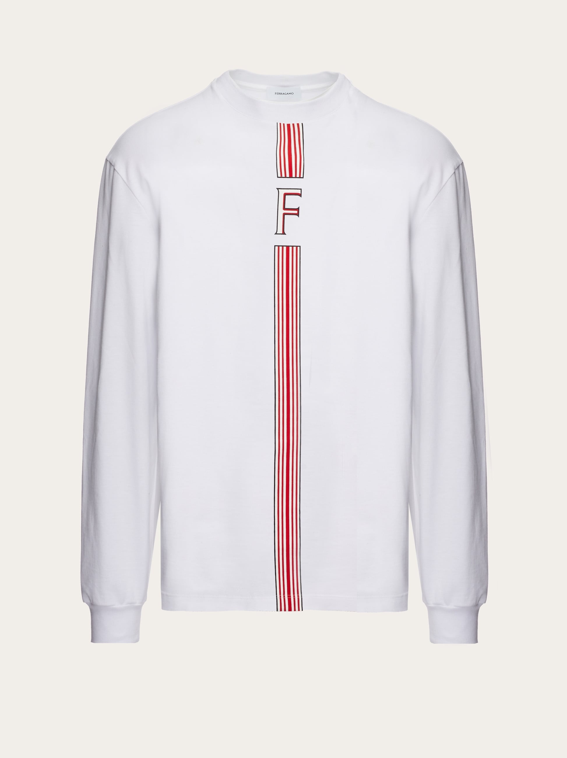 Long sleeved t-shirt with College Stripe graphic - 1