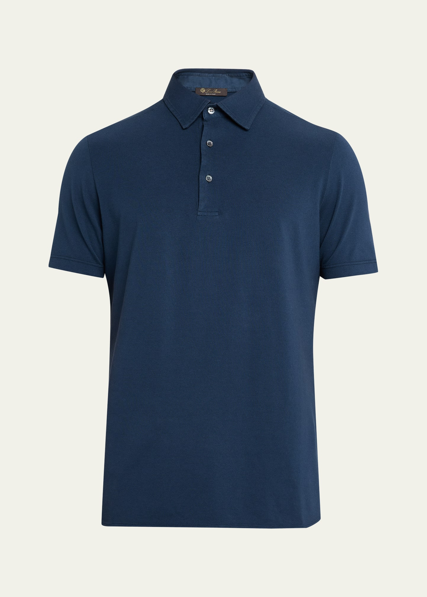 Men's Cotton Pique Polo Shirt - 1