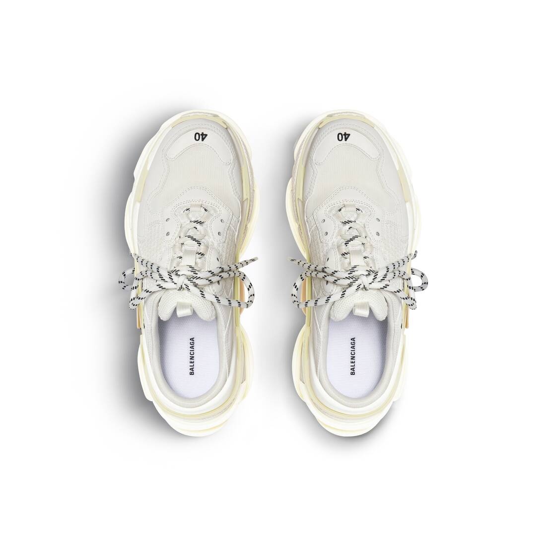 Women's Triple S Mule in White - 6