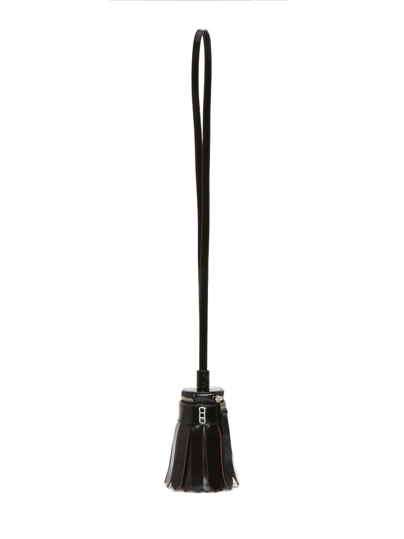 MINI TASSEL BAG - LEATHER CROSSBODY BAG - 1