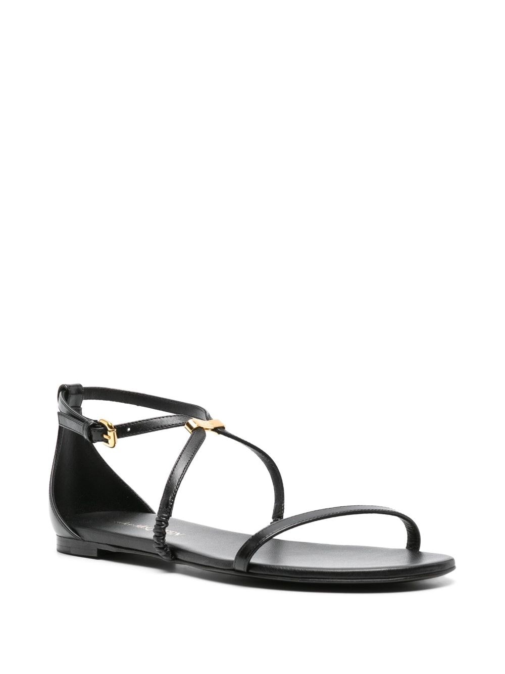 ankle-strap leather sandals - 2