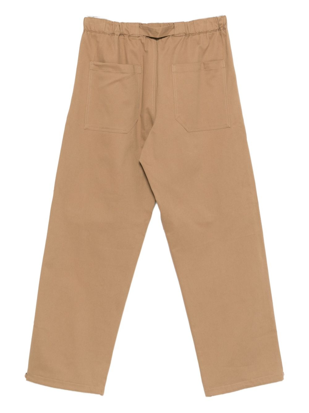 layered drawstring trousers - 2