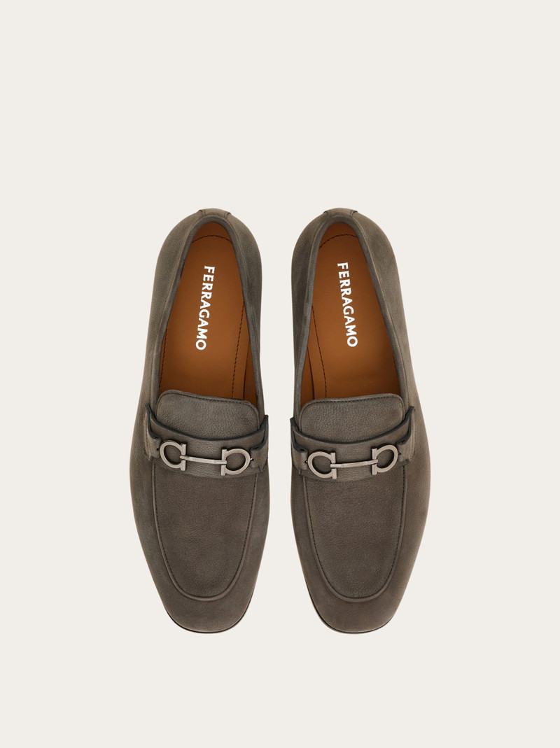 FERRAGAMO Moccasin with Gancini ornament outlook