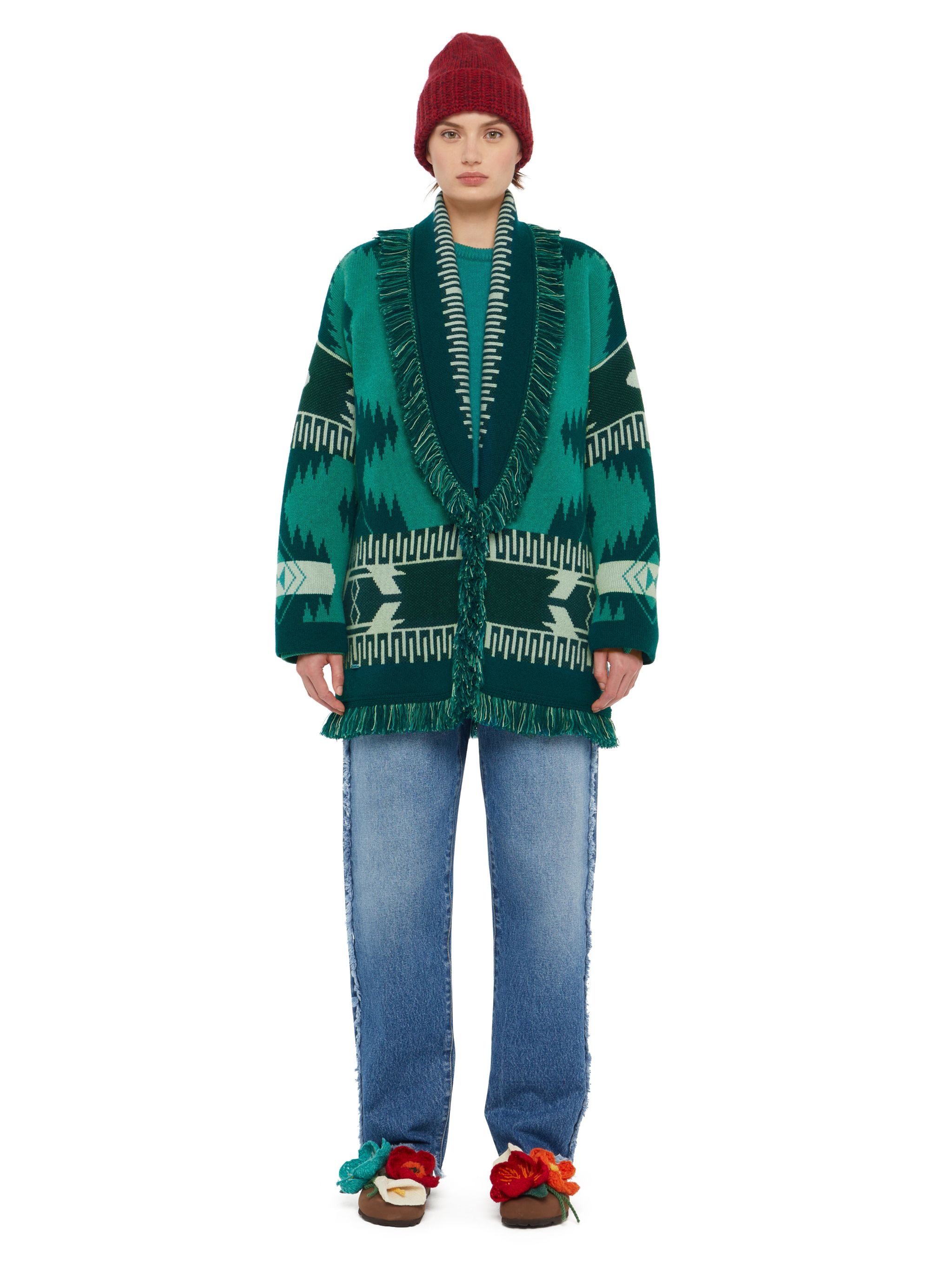 Icon Jacquard Cardigan - 4