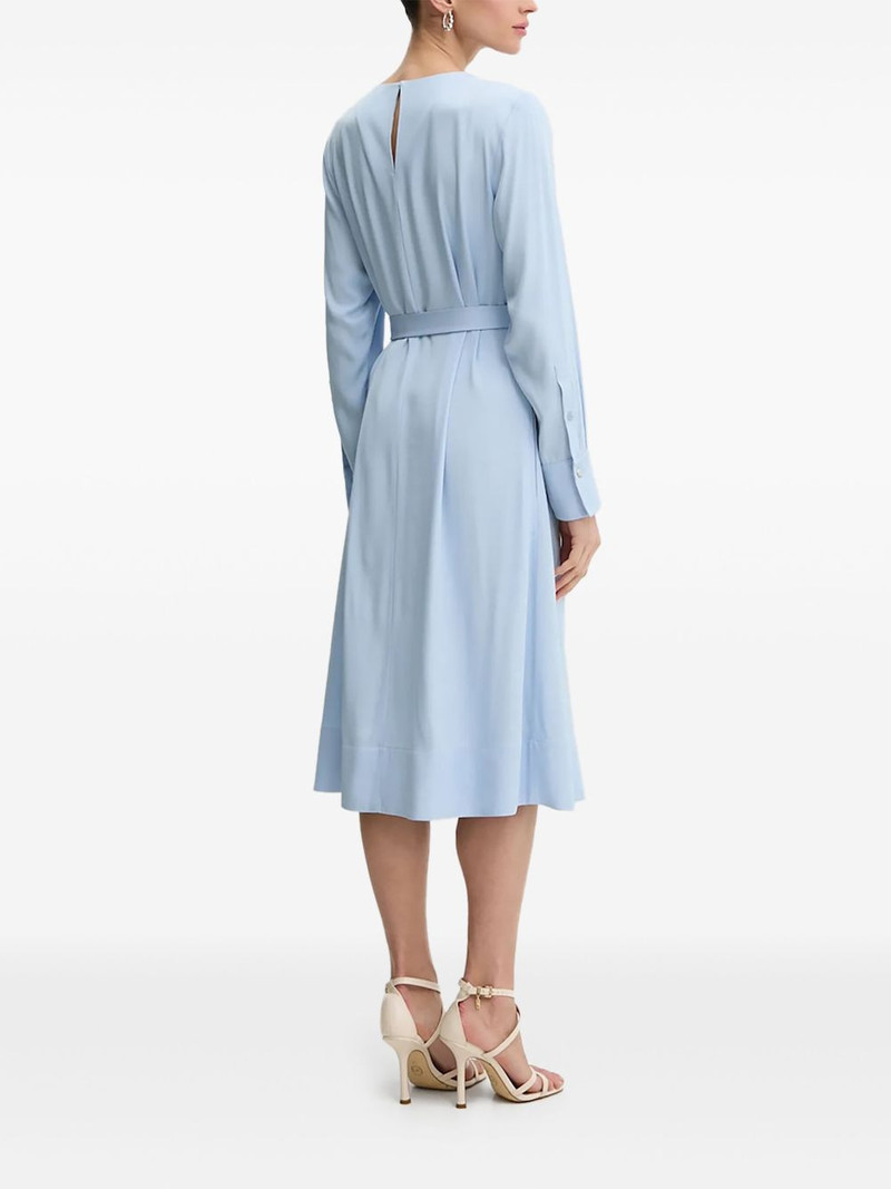 BOSS belted midi dress outlook