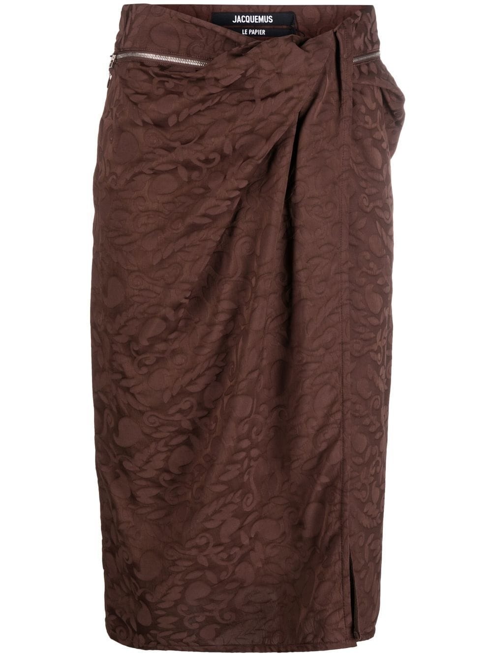 Bodri gathered midi skirt - 2