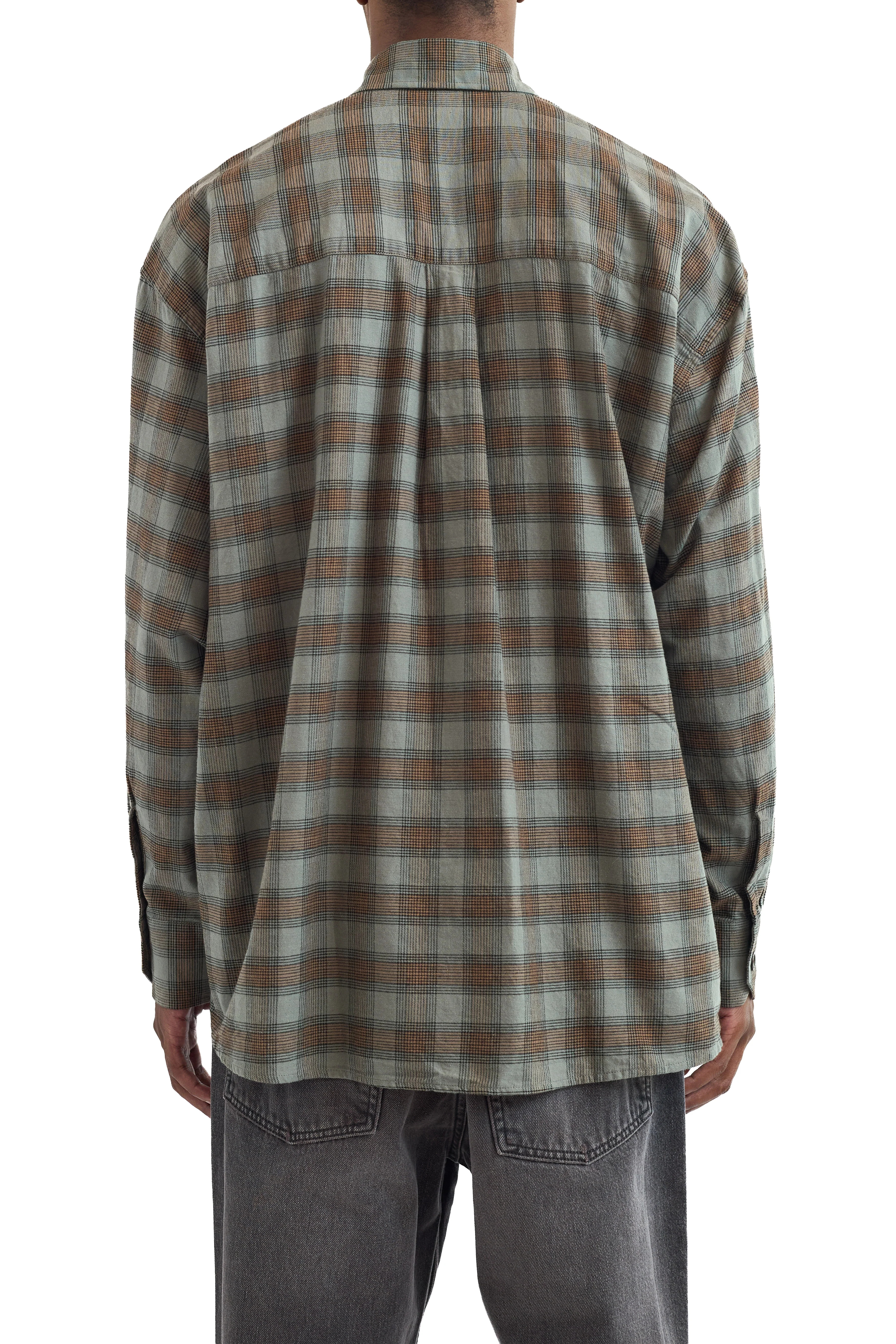 Our Legacy Borrowed Shirt Green - 5
