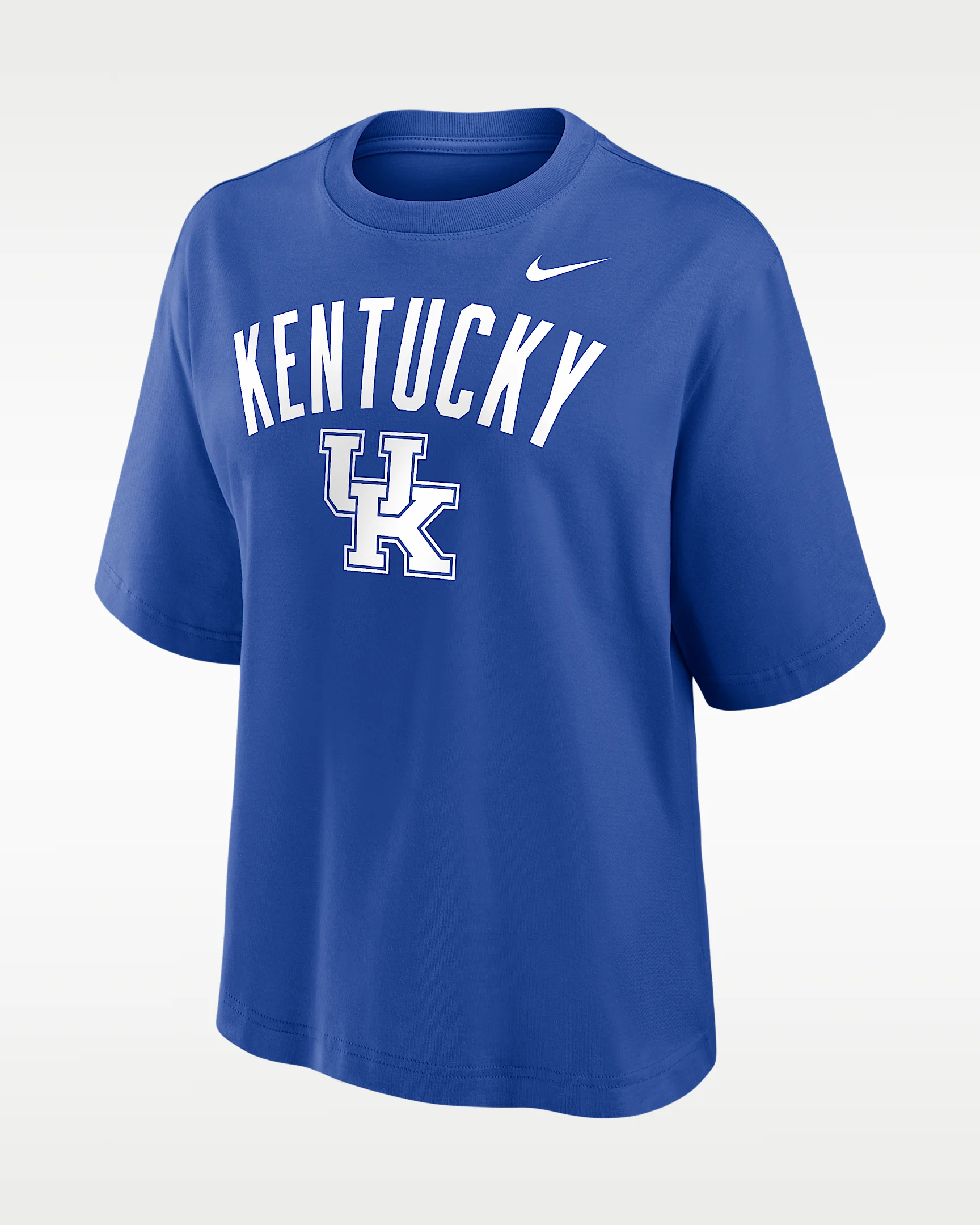 Kentucky Arch Over Logo Boxy Women's Nike College T-Shirt - 1