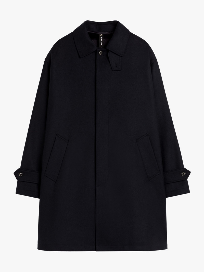 SOHO NAVY WOOL OVERCOAT - 1