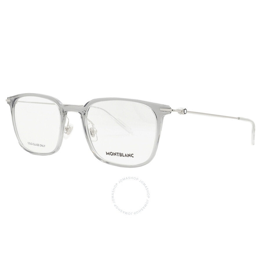 Montblanc Demo Rectangular Men's Eyeglasses MB0100O 002 52 - 2
