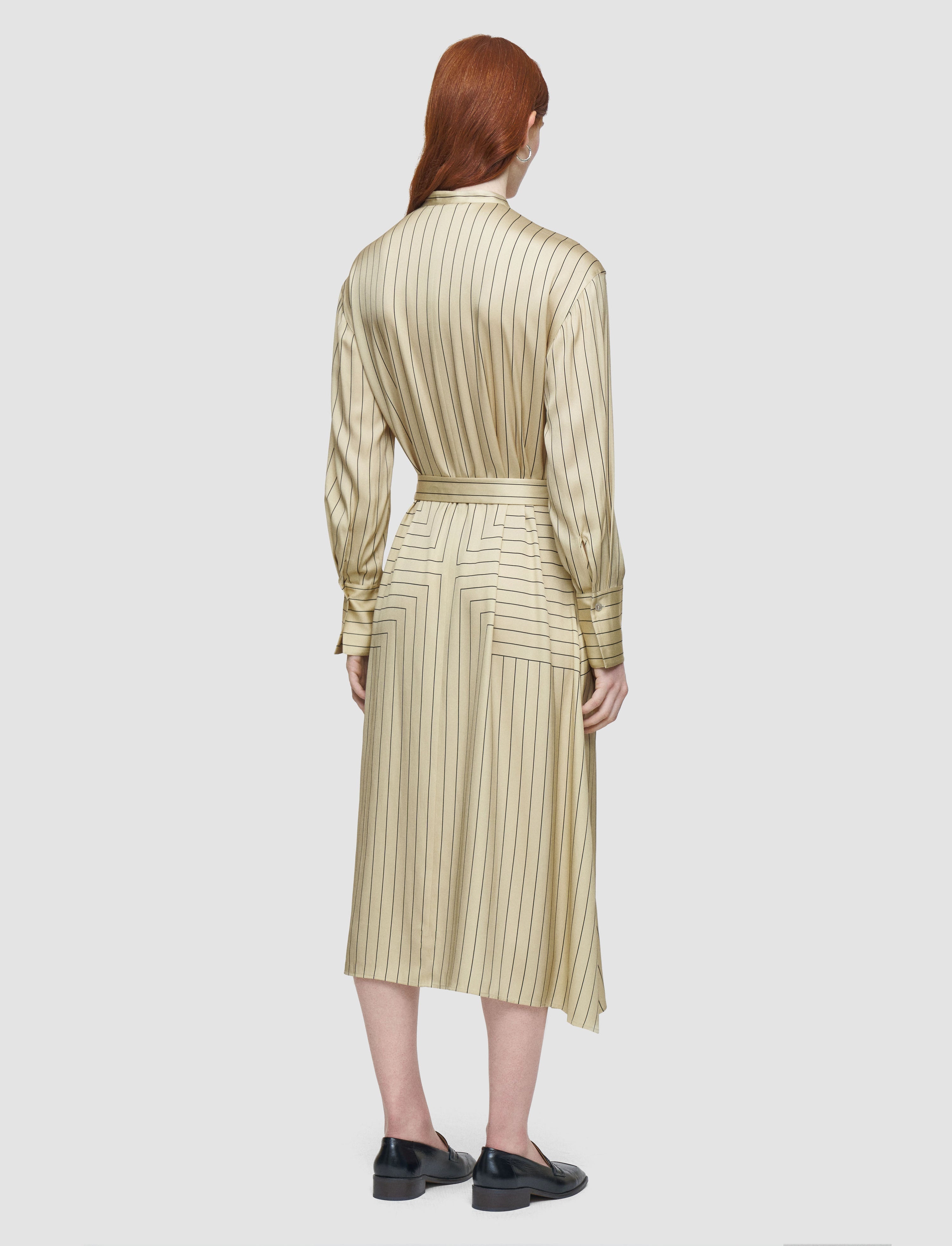 Orlana Geometric Print Silk Dress - 4