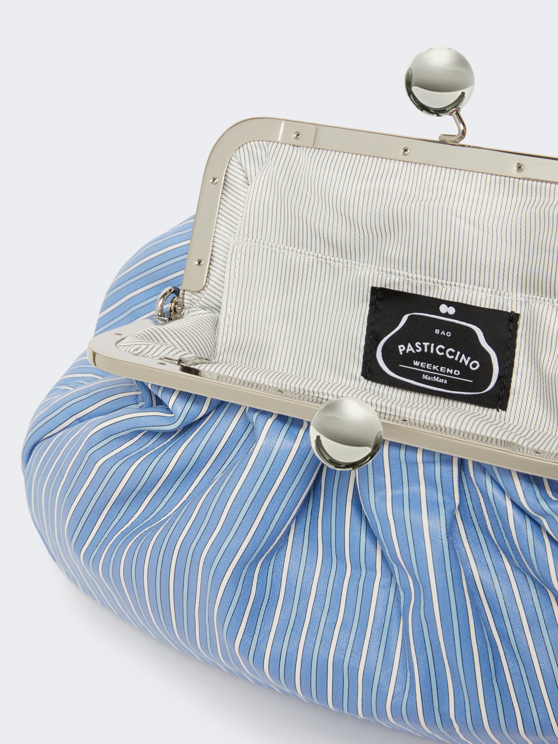RUBENS Medium printed Nappa leather Pasticcino Bag - 6