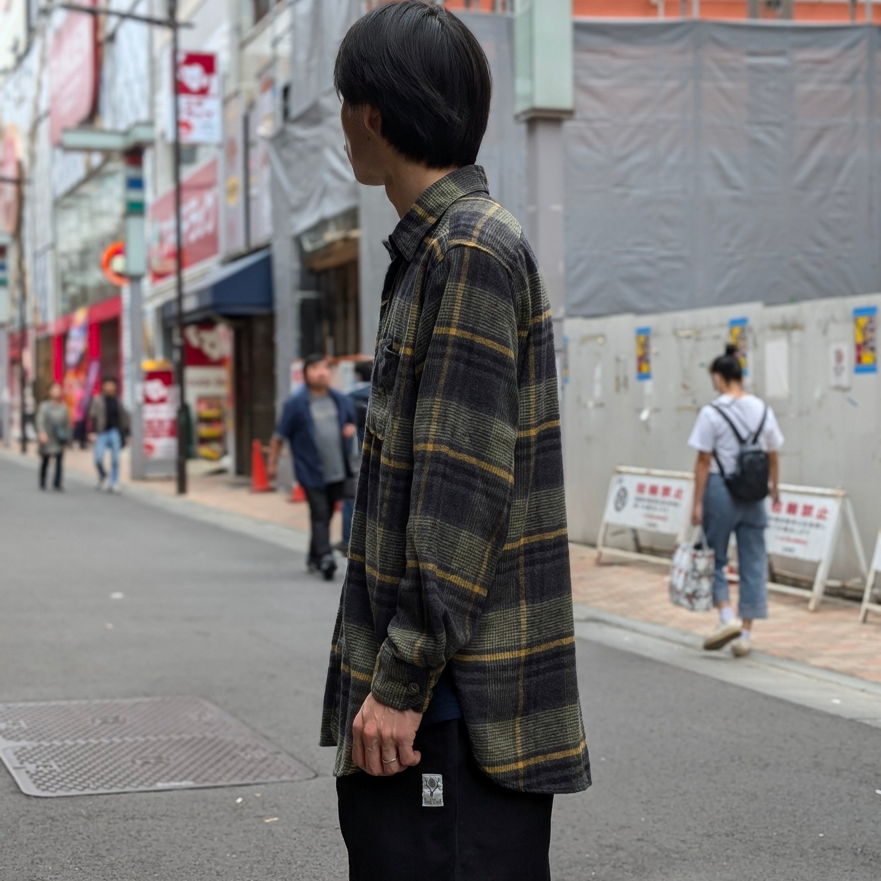 Work Shirt - Cotton Plaid Flannel - PS022 - 12