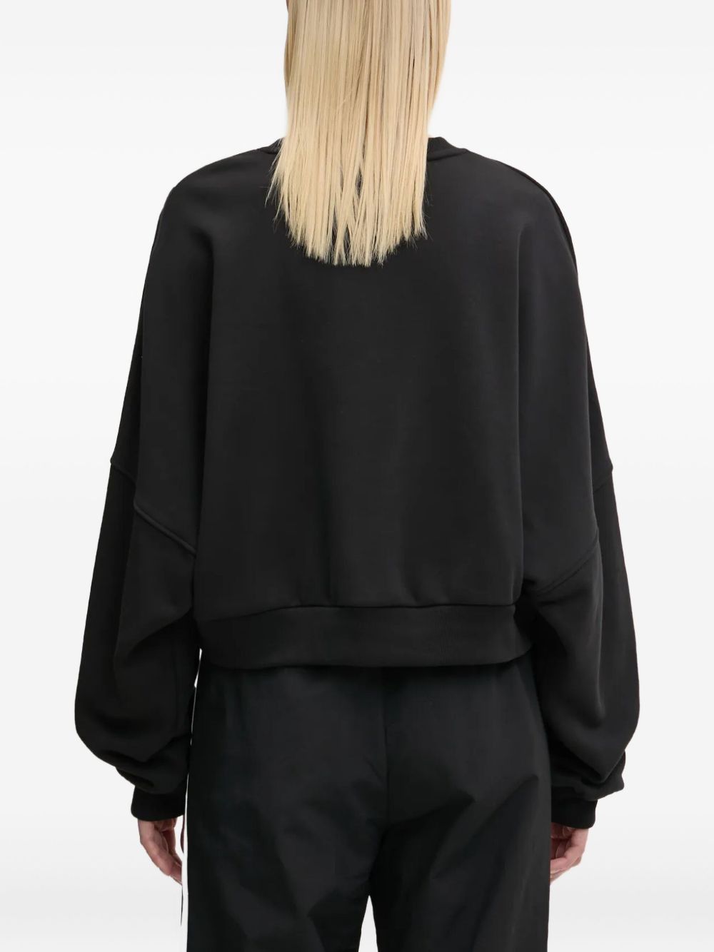 3-stripe cropped sweatshirt - 4