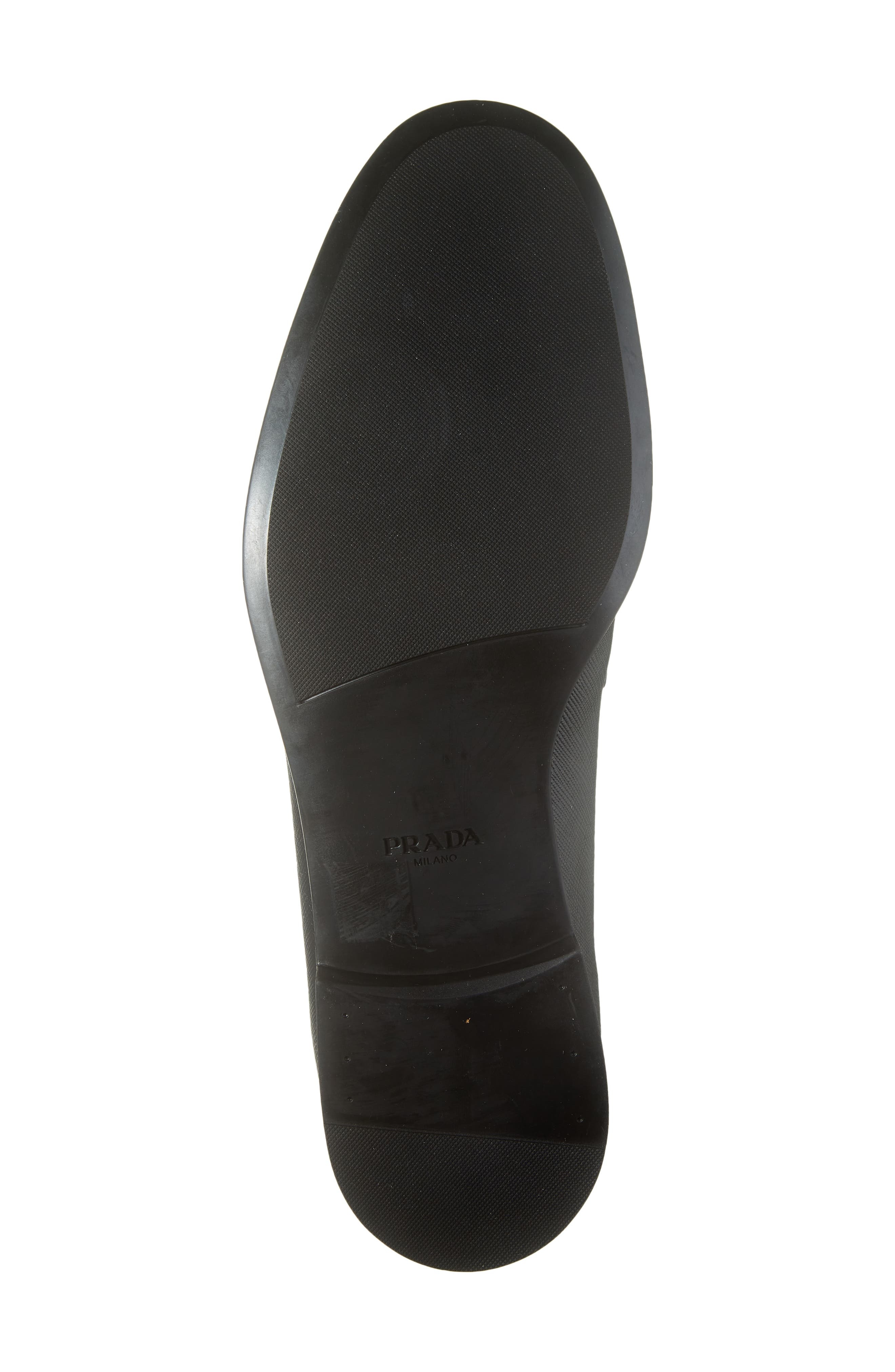 Saffiano Leather Loafer - 6
