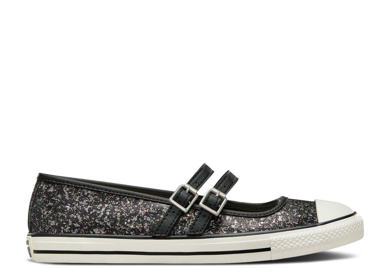 WMNS CHUCK TAYLOR ALL STAR DAINTY MARY JANE 'BLACK GLITTER' - 1