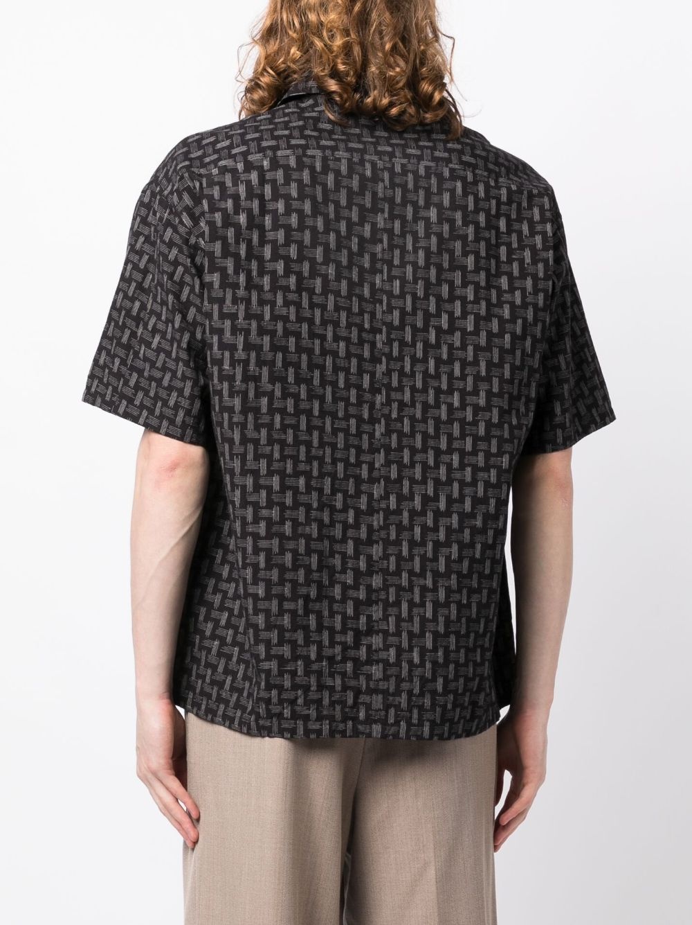 graphic-print short-sleeve shirt - 4