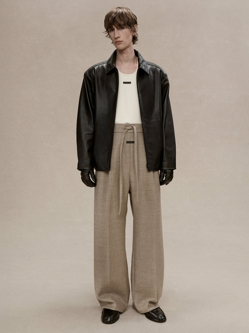 Fear of God Leather Rider Jacket outlook