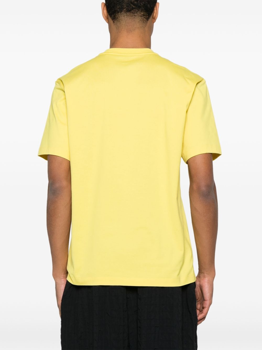 logo-tape T-shirt - 4