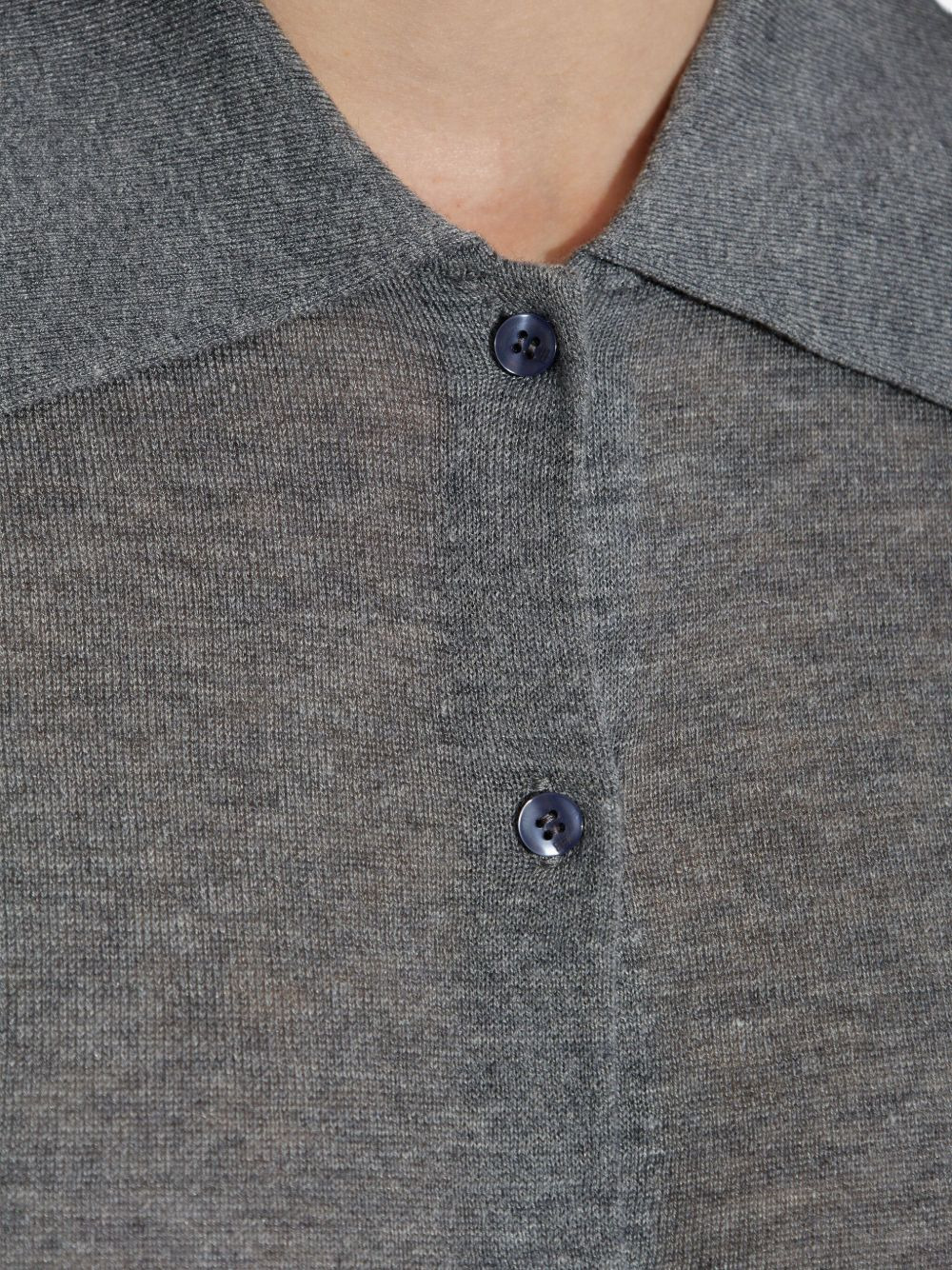 short-sleeve polo top - 5