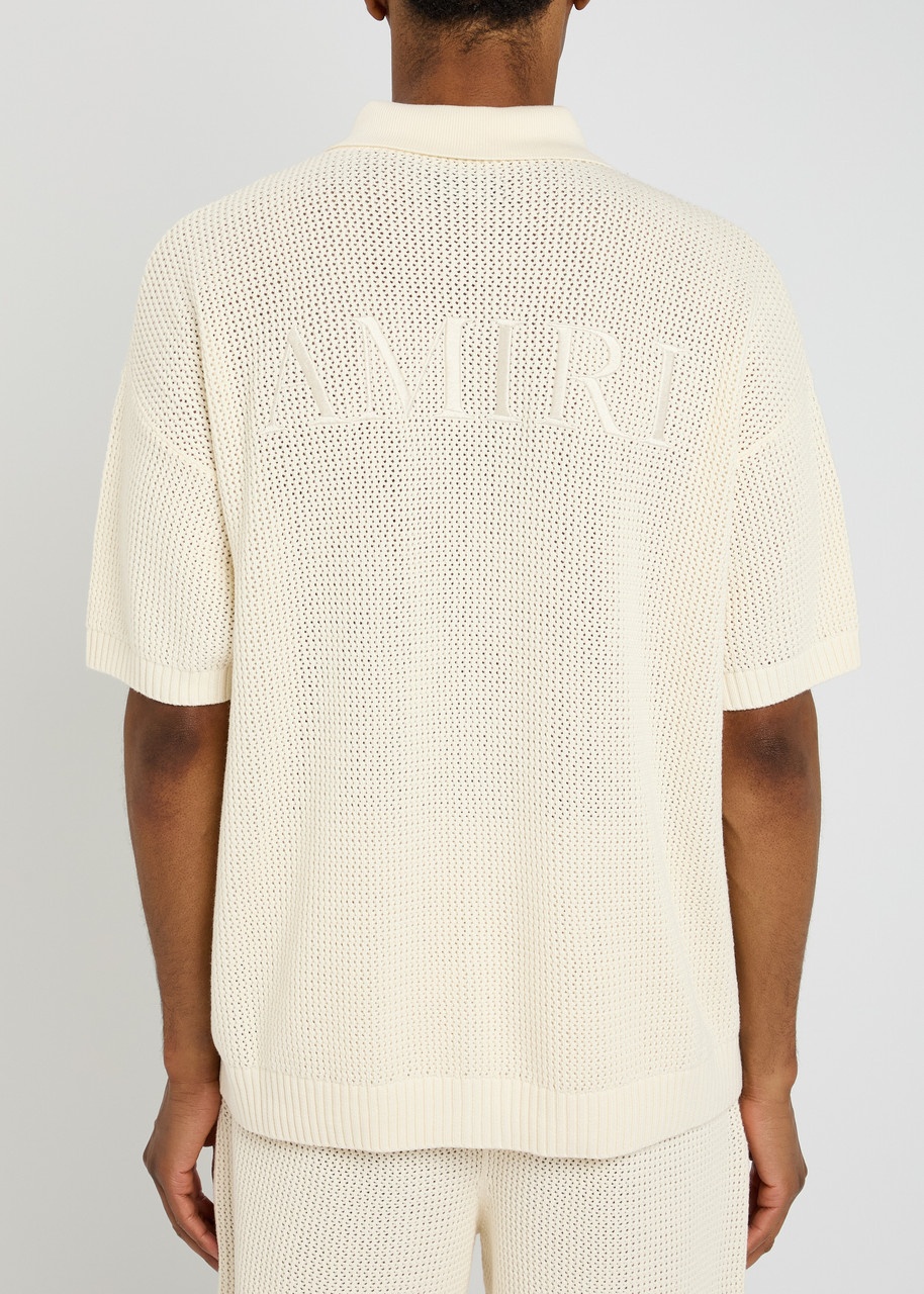 Amiri Crochet Open-knit Shirt - 3