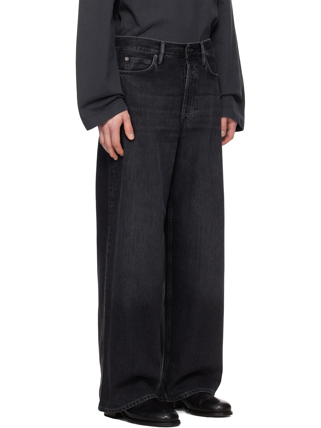 Black Baggy Fit 1981M Jeans - 2