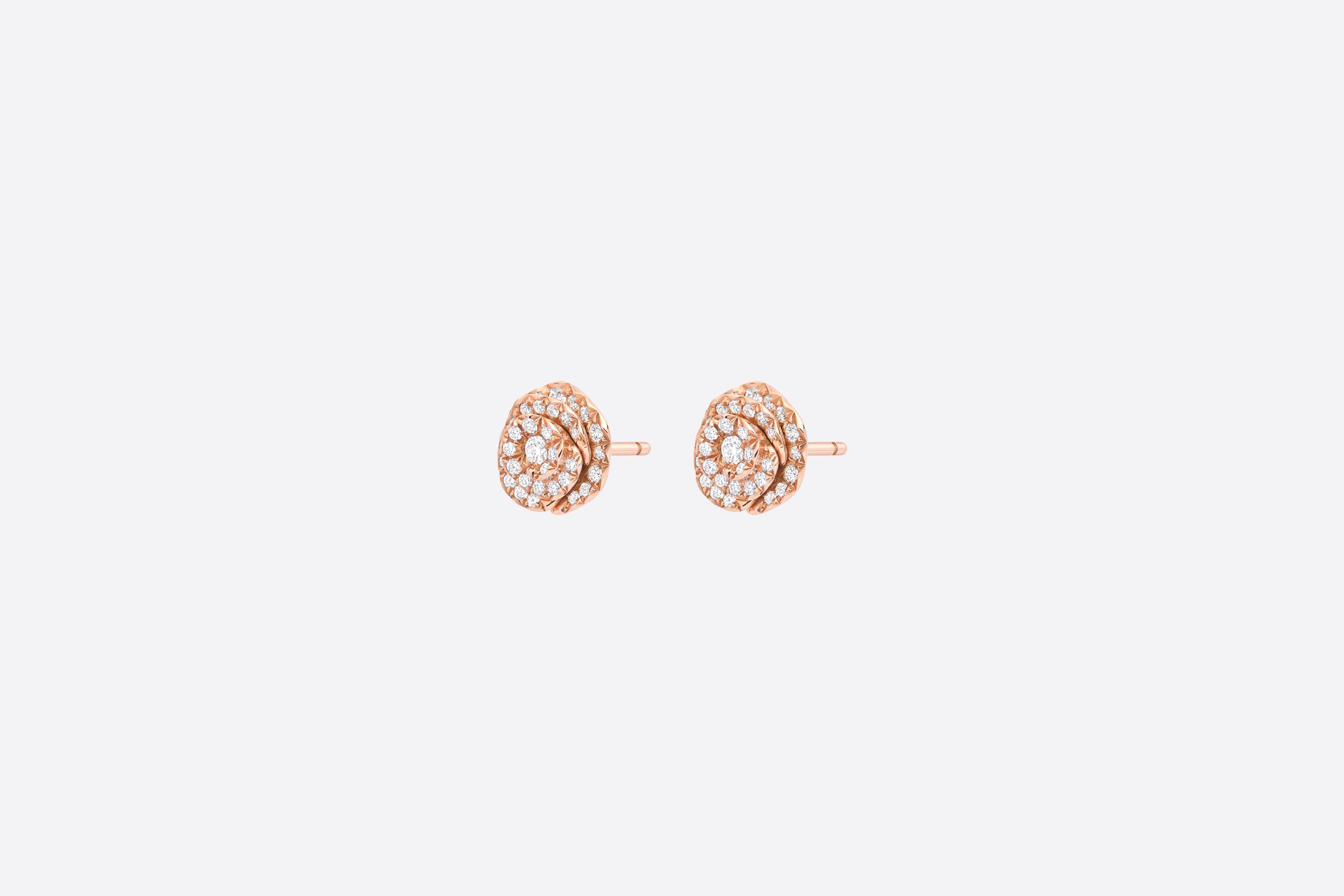 Small Rose Dior Couture Earrings - 2