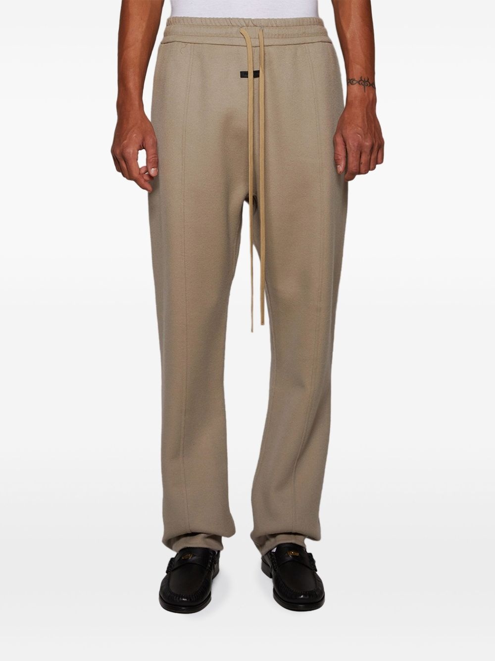 drawstring panelled trousers - 3