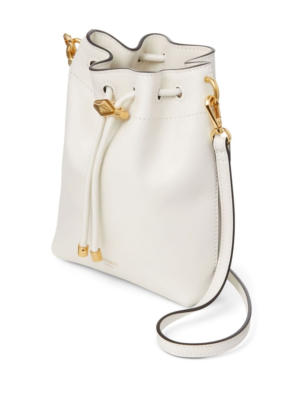 mini Cinch leather bucket bag - 3