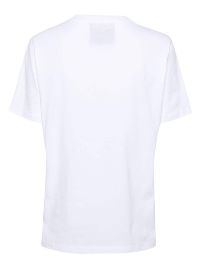 Moschino heart-print cotton T-shirt outlook