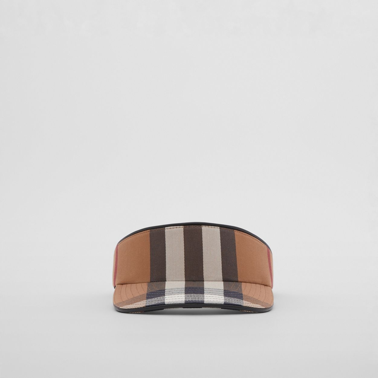 Check Cotton Visor - 1