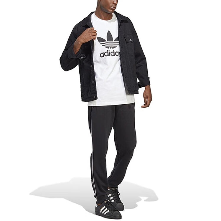 adidas originals Adicolor Classics Trefoil T-shirt 'White' IA4816 - 2